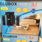 3.1ch Clubox 12000 watts home theater woofer system with remote control