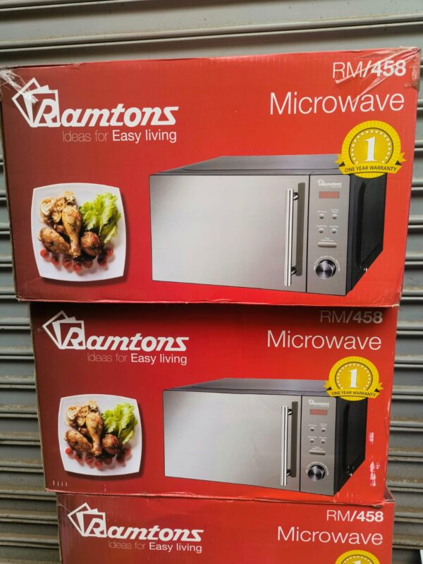 Ramtons RM/458 – Digital Glass Microwave, 700W – 20L