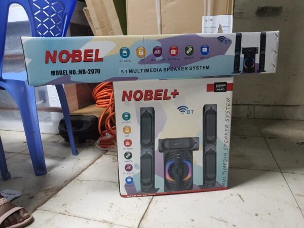 NOBEL (NB-2070) 3.1 CH SUBWOOFER SPEAKER SYSTEM