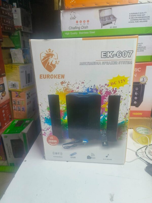 EUROKEN EK-607 MULTIMEDIA SPEAKER SYSTEM