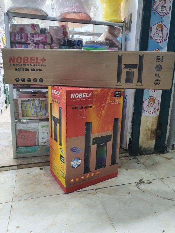 NOBEL (NB-1214) 5.1CH HIGH TECH MULTIMEDIA SOUND SYSTEM