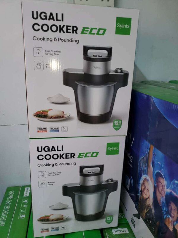 6 L SYINIX ECO UGALI COOKER COOKING & AND POUNDING MACHINE