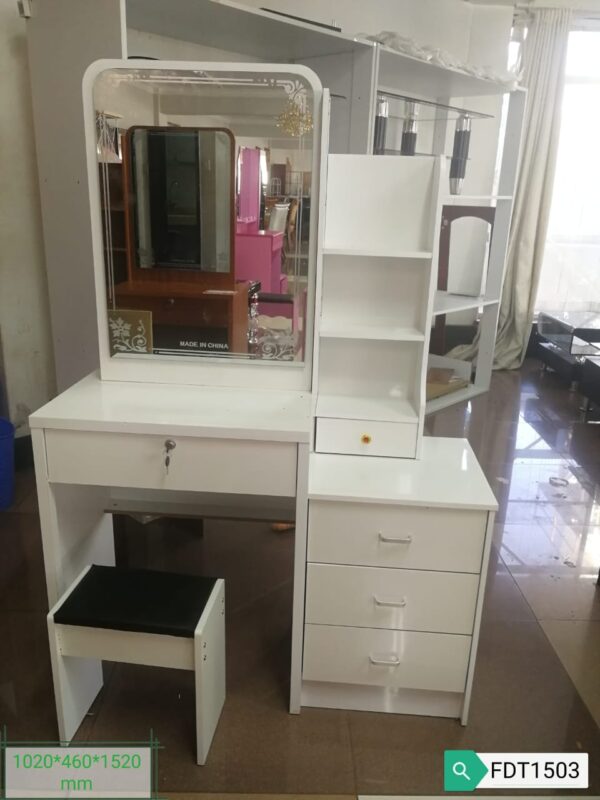 ELEGANT & CLASSY DRESSING MIRROR WITH SLIDING TABLE - Image 3