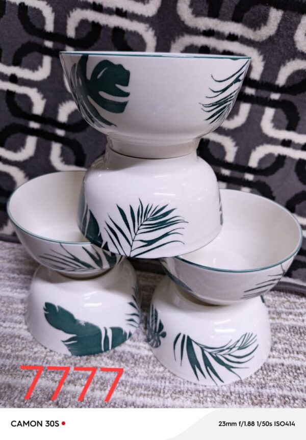 6 PCS SET OF CERAMIC BOWLS