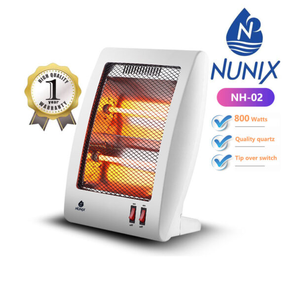 Nunix (NH-02) Portable Electric Room Heater With Over Heat Protection