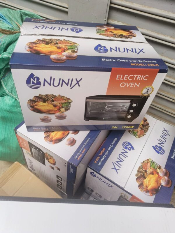 NUNIX (E20-R) 20 L DIGITAL MICROWAVE OVEN WITH ROTISSERIE FUNCTION