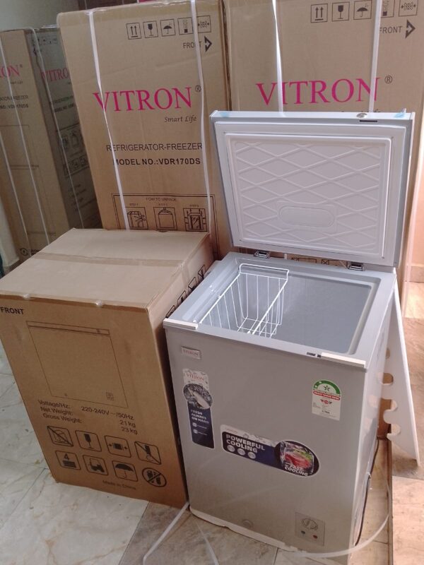 99 L VITRON HIGH QUALITY DEEP FREEZER - SILVER