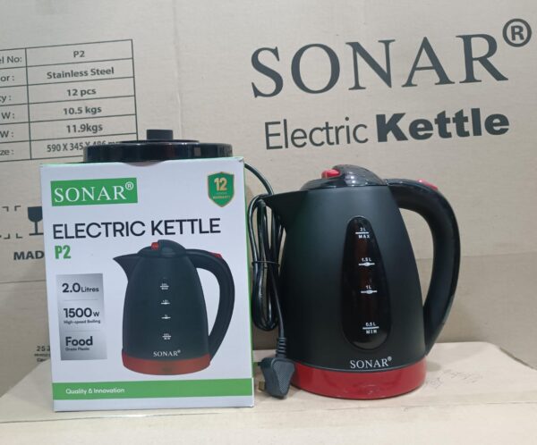 SONAR 2 L CORDLESS ELECTRIC KETTLE