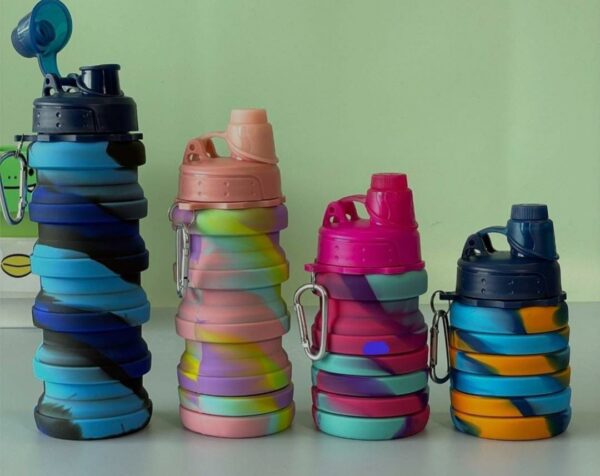 500 ML EXPANDABLE SILICONE WATER BOTTLE