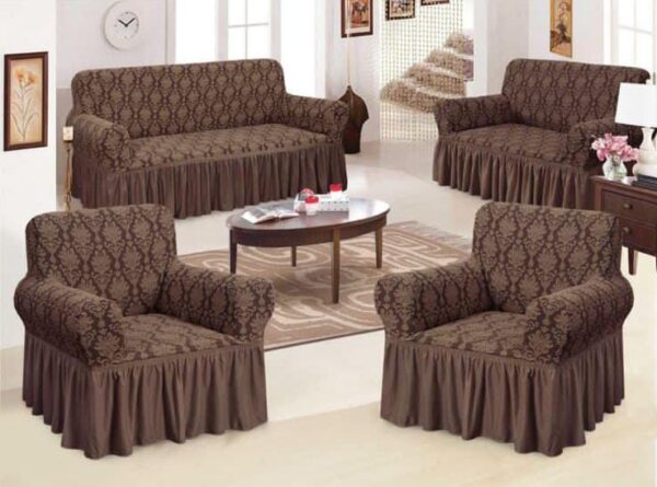 7 SEATER JACQUARD LOOSE COVERS - Image 4