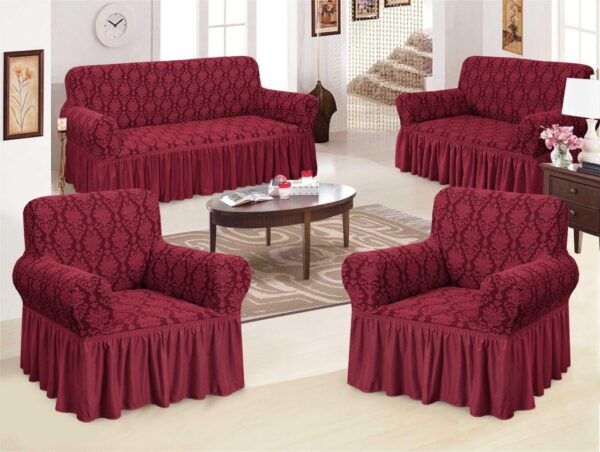 7 SEATER JACQUARD LOOSE COVERS - Image 3