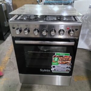 syinix 60by 60 3+1 standing cooker with electric oven