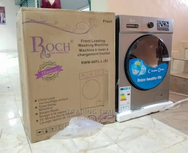 ROCH 6 KGS FRONT LOAD WASHING MACHINE