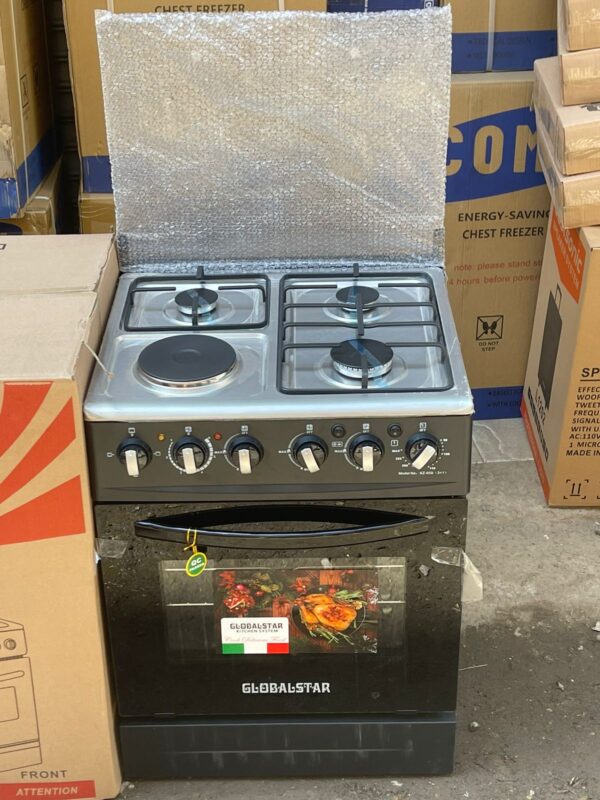 60*60 GLOBALSTAR 3G+1E STANDING COOKER WITH ELECTRIC OVEN