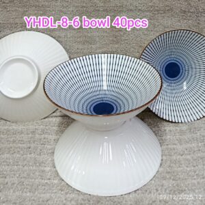 6 PCS ELEGANT SOUP BOWLS
