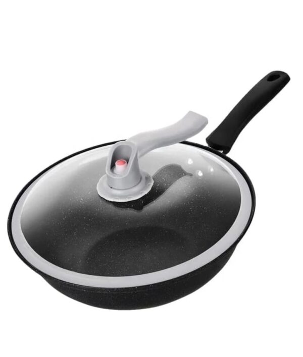 32 CM NON STICK DEEP PAN WITH LID