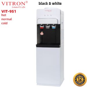 Vitron (vit-951) Dispenser   Hot , Normal and Cold Dispenser - Black & White