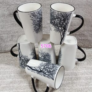 12 PCS CERAMIC TREE MUGS