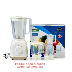 Primdale  3 in 1 food processor blender