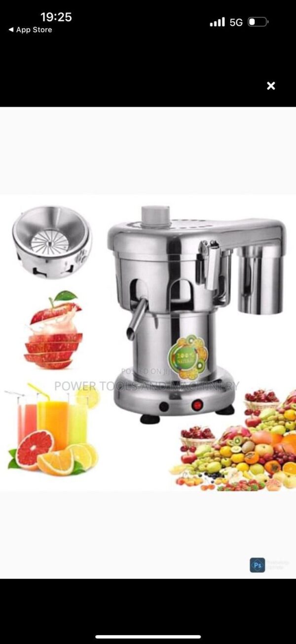 COMMERCIAL JUICE EXTRACTOR