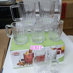 12 PCS SUNDABESTS BOROSILICATE MUGS